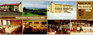 36355 W6424 Grebenhain Klapp AK Gasthaus Herchenhainer Höhe