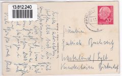 47877 W4156 Willich AK mit Leporello ausziehbarer Papierstreifen Volkspark Hochstraße Fischelnerstraße Bahnhof Neue Schule Peterstraße Bahnstraße Krankenhaus Ehrenmal