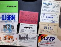 Lot mit 24 AK Qsl-Karte Posten 21 bis 100 AK