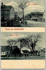 1917 BOAKC Günthersdorf Godzieszów Niedere und Mittlere Dorfstrasse