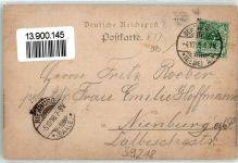 39218 O3300 Schönebeck Elbe 1898 - Bahnhof Rathaus Gradirwerk Lindenbad