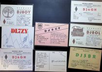 Lot mit 20 AK Qsl-Karte Kleinposten bis 20