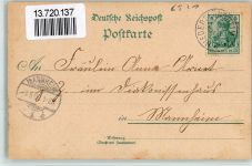 67592 W6523 Flörsheim-Dalsheim 1902 BOAKC Lithographie Möbel Fabrik Merkel Alter Turm Schule