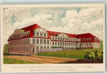 09669 O9262 Frankenberg , Sachs Lithographie Grosseinkaufs Gesellschaft Deutscher Consumvereine m.b.H. Hamburg Zigarrenfabrik