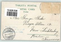 Havanna La Habana 1907 - O´ Reilly Street Kutsche Turm Kreuz