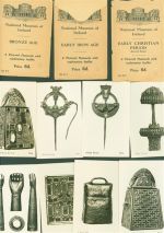 Dublin Lot mit 23 AK Nationalmuseum Irland Serien Frühe Christianisierung Bronzezeit Eisenzeit in den Originalumschägen