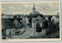 78655 W7213 Dunningen , Württ Gebrauchsspuren Kirche Brauerei