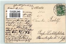 22926 W2070 Ahrensburg 1910 - Große Straße A n der Doppeleiche
