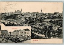 Znojmo Znaim 1908 - Gurkenmarkt