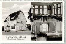 72760 W7410 Betzingen Foto AK Gasthaus zum Hirsch Fotograf Farbowski
