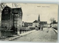 37250 Veigne 1908 - Entree du Bourg