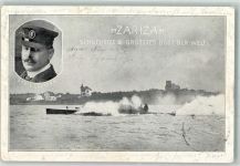 Das schnellste Boot der Welt Zariza von Boris Loutzky Rekord 1908 Gebrauchsspuren