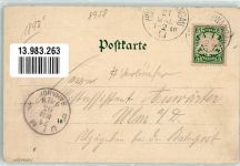 87645 W8959 Neuschwanstein 1893 Gebrauchsspuren Lithographie Vorläufer Schloss