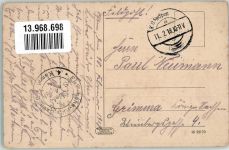 Baranowitschi 1918 - Winter Post K.D. Feldpost 4. Komp. Eisenbahn-Hiifs.-Batln. 2.