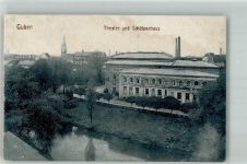 Guben Gubin Foto AK Schützenhaus Theater