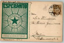 Verlag Ellersiek & Borel Berlin Esperanto 1924 Gebrauchsspuren