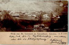 9462 Bad St. Leonhart im Lavanttal 1900 Foto AK Bad Sankt Leonhard im Lavanttal