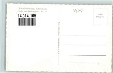 69198 W6905 Schriesheim - Waldschwimmbad Gasthaus Cafe