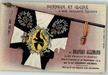 Drapeau Allemand Honneur et Gloire Propaganda WK I