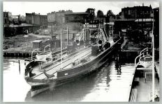 Elbing Elblag Foto AK Eisenbahn-Fähre Sassnitz Ort handschriftlich