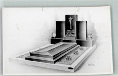 Nr. 151 Grabmal Grabstein Friedhof 1925