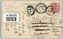 Aden 1907 Gebrauchsspuren Marktszene Kamele