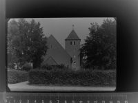 89269 W7917 Vöhringen , Iller GLASNEGATIV Kirche