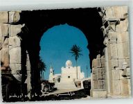 Tripolis 1957 Foto AK Arco di Marc Aurelio Luftpost