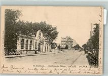 27260 Asnieres 1903 Foto AK Friedhof