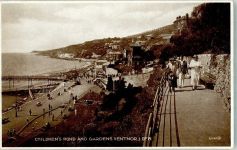 Ventnor Foto AK Isle of Wight Children´s Pond and Garden