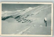 6450 Gurgl 1936 Gebrauchsspuren Winter Ötztal