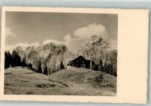 Mödlinger Hütte Foto AK Hüttenstempel