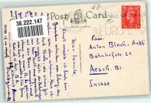 Selsey 1952 Foto AK Auto Strand Marine Hotel