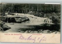 Spindleruv Mlyn Spindelmühle 1901 Foto AK Weisswassergund Riesengebirge