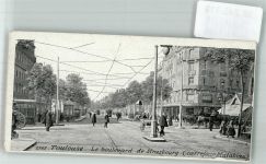 31000 Toulouse Foto AK Le Boulevard de Strasbourg