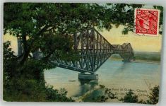 Quebec Foto AK Le Pont de Quebec Marke bildseitig