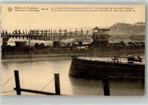Zeebrugge Foto AK WK I The ruins 1914-198