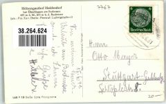 78354 W7767 Sipplingen 1941 Foto AK Panorama des Ortes mit Pfarrkirche St. Martin