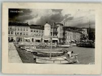 Crikvenica 1954 Gebrauchsspuren Hafen
