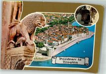 Trogir Trau Fotomontage AK