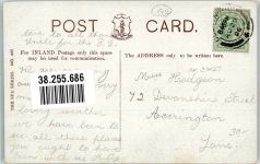 Conwy Conway 1906 Foto AK Burg Schmales Haus Wppen