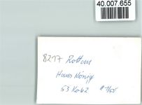 83224 W8215 Rottau , Chiemgau FOTO KEINE AK Haus König Innenaufnahme