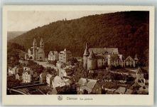 Clerf Clervaux Foto AK Schloss Kirche