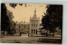 Mons 1917 Foto AK Krankenhaus Feldpost WK I Kraftwagen-Abt.