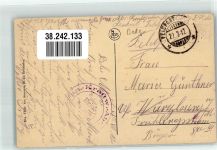 Mons 1917 Foto AK Krankenhaus Feldpost WK I Kraftwagen-Abt.