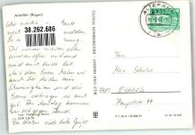 18573 O2331 Altefähr Foto AK Wohnhaus Reetdach