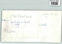 21706 W2168 Krautsand FOTO KEINE AK Buhrfeinds-Hotel Innenaufnahme