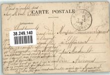 08000 Charleville-Mezieres 1914 Gebrauchsspuren Marke bildseitig
