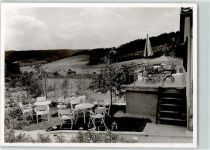 71540 W7157 Fornsbach , Württ FOTO KEINE AK Pension v. Bunau Terrasse
