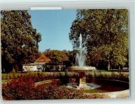 31655 W3060 Stadthagen FOTO KEINE AK Stadtpark Brunnen